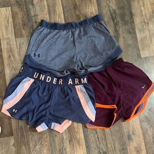 Running shorts - 3 pairs